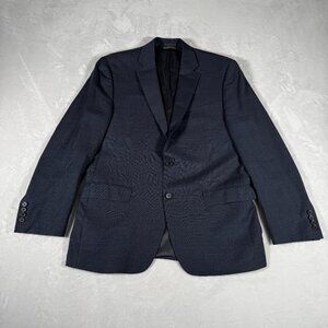 Lauren Ralph Lauren Blazer Men Size 39R Gray Two Button Casual Sport Jacket